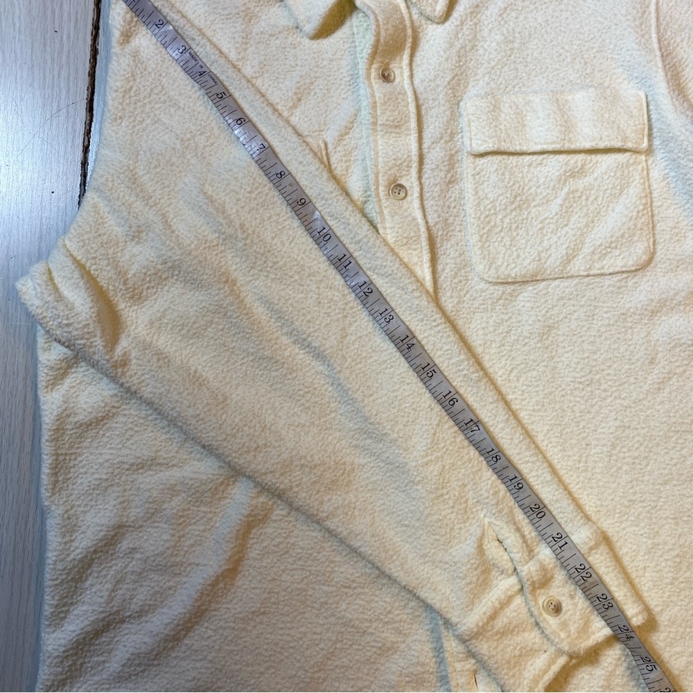 Victoria's Secret PINK Solid White Reverse Fleece Shacket ~ Size M - Picture 6 of 8
